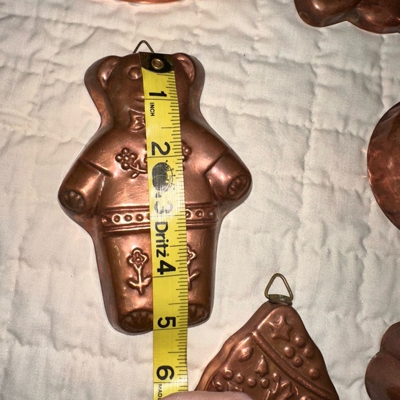 Copper wall hangings 12 pieces Vintage - Picture 10 of 12